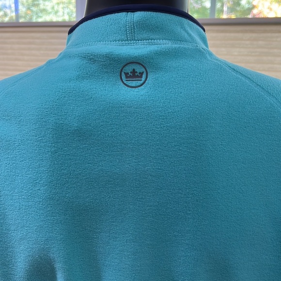 Peter Millar Men's Lily Pad Thermal Flow Micro Fleece Half-Zip - Picture 6 of 8